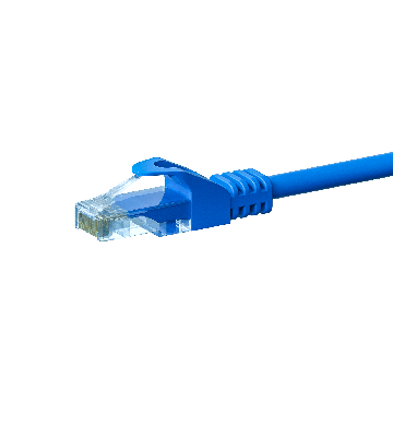 UTP CAT5e patch-kaapeli 20m sininen - 100% kuparia