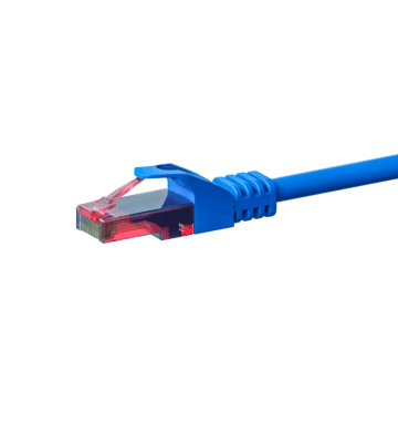 UTP CAT6 patch-kaapeli 0,15m sininen - 100% kuparia