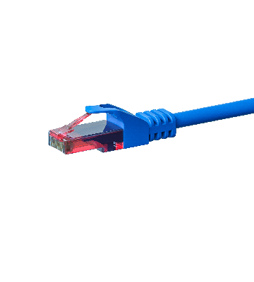 UTP CAT6 patch-kaapeli 0,50m sininen - 100% kuparia