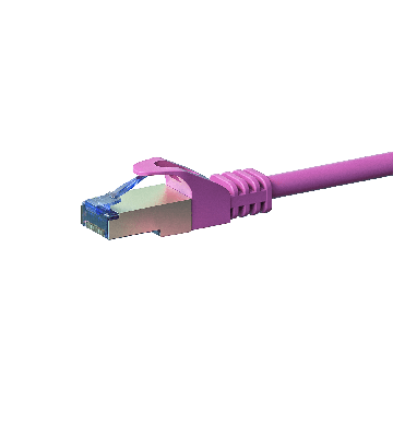 CAT6a S/FTP (PIMF) patch-kaapeli 3m pinkki