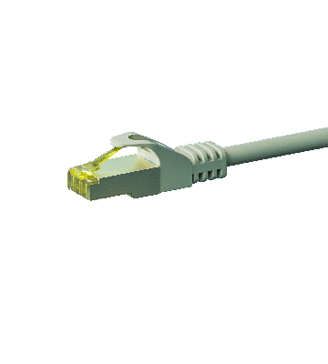 Cat7 S/FTP (PIMF) patch-kaapeli 15m harmaa