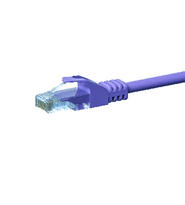CAT5e UTP patch -kaapeli 15m violetti - CCA