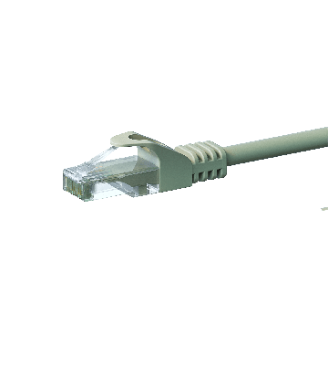 CAT6 UTP patch -kaapeli 15 m harmaa - CCA