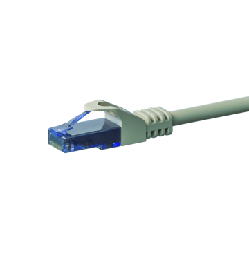 UTP CAT6a patch-kaapeli 0,15m harmaa - 100% kuparia