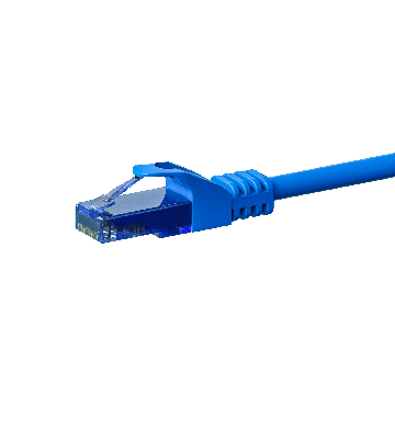 UTP CAT6a patch-kaapeli 3m sininen - 100% kuparia