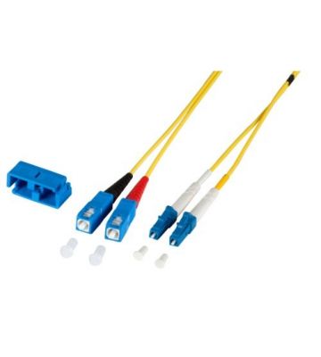 OS2 duplex valokaapeli LC-SC 2m