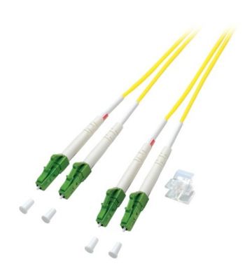 OS2 duplex valokuitukaapeli LC/APC-LC/APC 15m