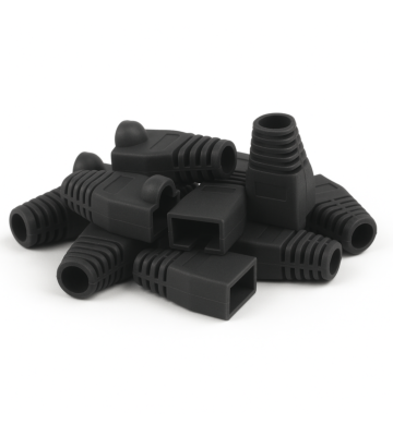 DANICOM RJ45 Kaapeliläpivienti Musta - 10 kpl