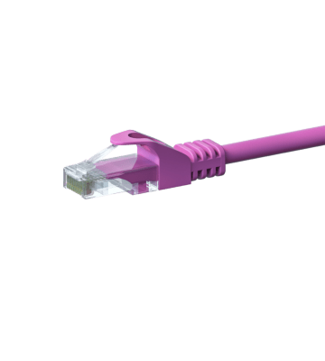 UTP CAT5e patch-kaapeli 5m pinkki - 100% kuparia