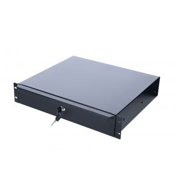 19 tuuman lukittava metallilaatikko - 2U