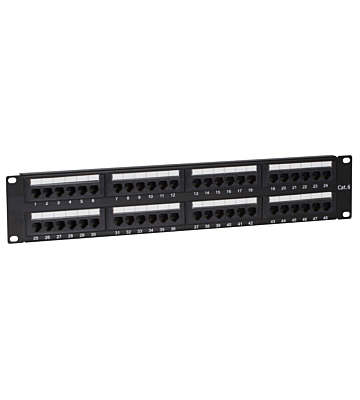 CAT6 UTP patch -paneeli - 48 porttia