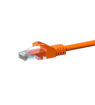 CAT5e UTP patch -kaapeli 5m Oranssi - CCA