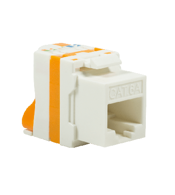 CAT6a UTP Keystone -liitin - työkaluton kierre