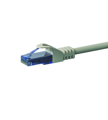 UTP CAT6a patch-kaapeli 1m harmaa - 100% kuparia