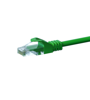 UTP CAT5e patch-kaapeli 15m vihreä - 100% kuparia