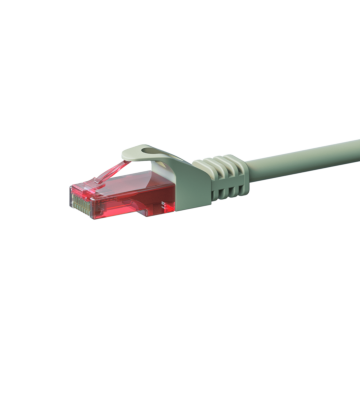 UTP CAT6 patch-kaapeli 15m harmaa - 100% kuparia