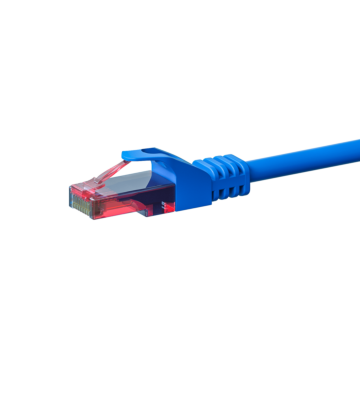 UTP CAT6 patch-kaapeli 0,15m sininen - 100% kuparia