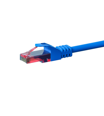 UTP CAT6 patch-kaapeli 30m sininen - 100% kuparia