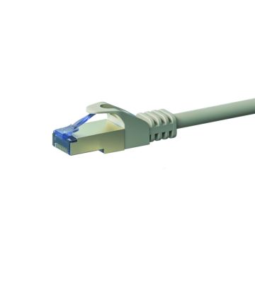 CAT6a S/FTP (PIMF) patch-kaapeli 1 m harmaa