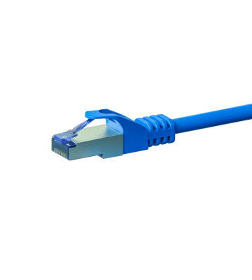 CAT6a S/FTP (PIMF) patch-kaapeli 1m sininen