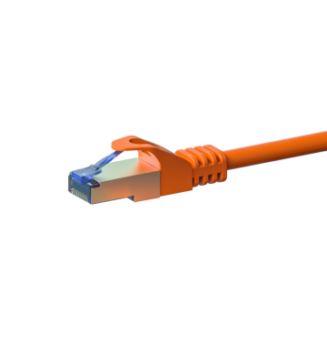 CAT6a S/FTP (PIMF) patch-kaapeli 1,50 m oranssi