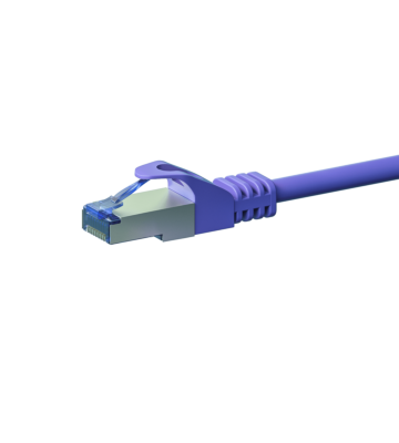 CAT6a S/FTP (PIMF) patch-kaapeli 7,50 m violetti