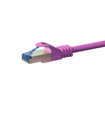 CAT6a S/FTP (PIMF) patch-kaapeli 3m pinkki