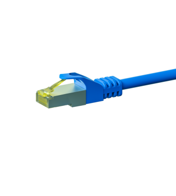 Cat7 S/FTP (PIMF) patch-kaapeli 0,25 m sininen