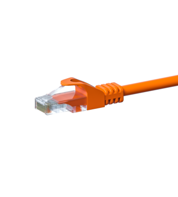 CAT5e UTP patch -kaapeli 7,50 m oranssi - CCA