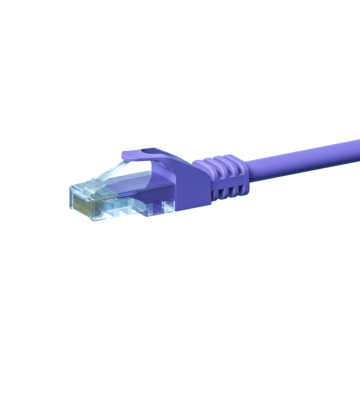 CAT5e UTP patch -kaapeli 1m violetti - CCA