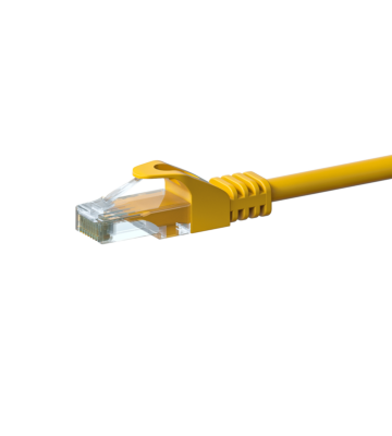 CAT6 UTP patch -kaapeli 1,50 m keltainen - CCA