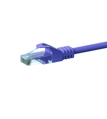 CAT6 UTP patch -kaapeli 7,50 m violetti - CCA