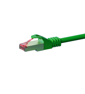 CAT6 S/FTP (PIMF) patch-kaapeli 10m vihreä