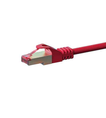 CAT6 S/FTP (PIMF) patch-kaapeli 3m punainen