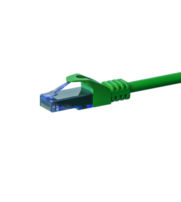 UTP CAT6a patch-kaapeli 1,50m vihreä - 100% kuparia