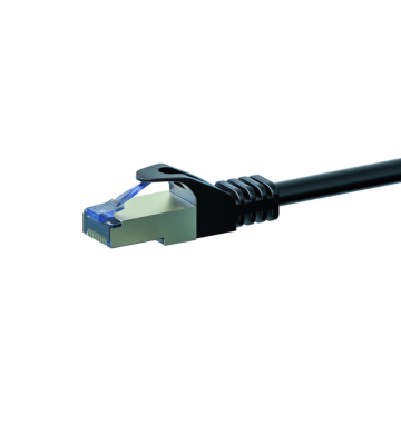 CAT6a S/FTP (PIMF) patch-kaapeli 2m musta