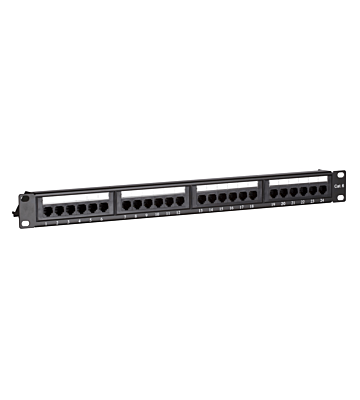 CAT6 UTP patch -paneeli - 24 porttia