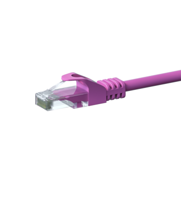 CAT6 UTP patch -kaapeli 2m pinkki - CCA