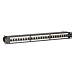 CAT6a STP patch -paneeli - 24 porttia