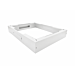 Jalusta 19 tuuman palvelinkaapeille 800x1000x150 mm (LxSxK) - Valkoinen