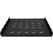 Raskas hylly 1200 mm syvälle palvelinkaappiin - 1U - 100 kg