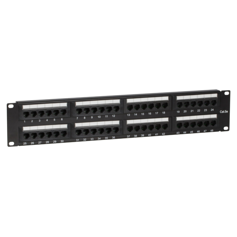 CAT5e UTP-päivityspaneeli - 48 porttia