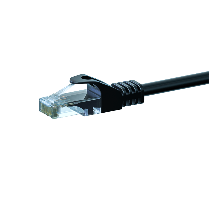 CAT6 UTP patch -kaapeli 2m musta - CCA