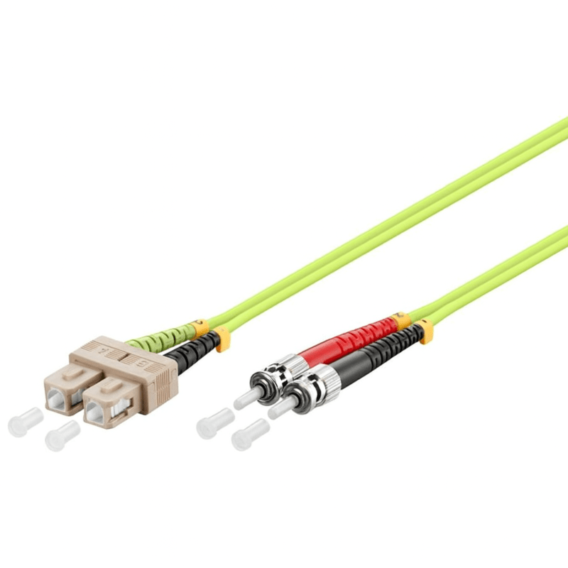 Valokuitukaapeli SC-ST OM5 (laseroptimoitu) 2m