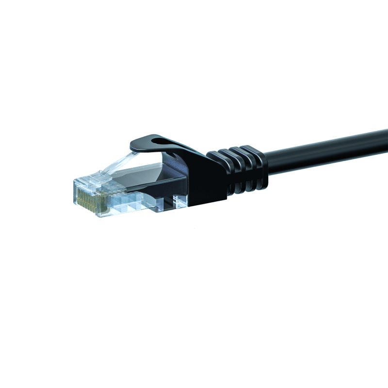 CAT5e UTP patch -kaapeli 5m musta - CCA