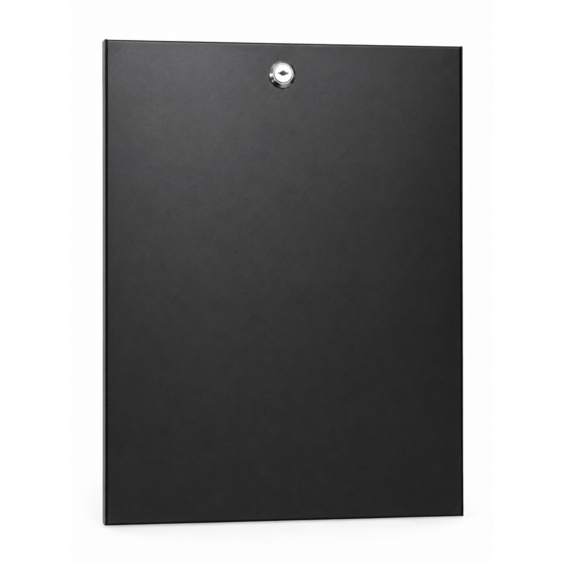 15U sivupaneeli 10&quot; palvelinkaapeille - 450 mm syvä, lukolla