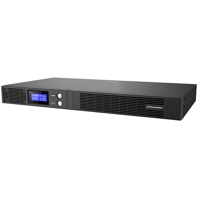 PowerWalker Line-Interactive Pure Sine Wave 500VA R1U UPS