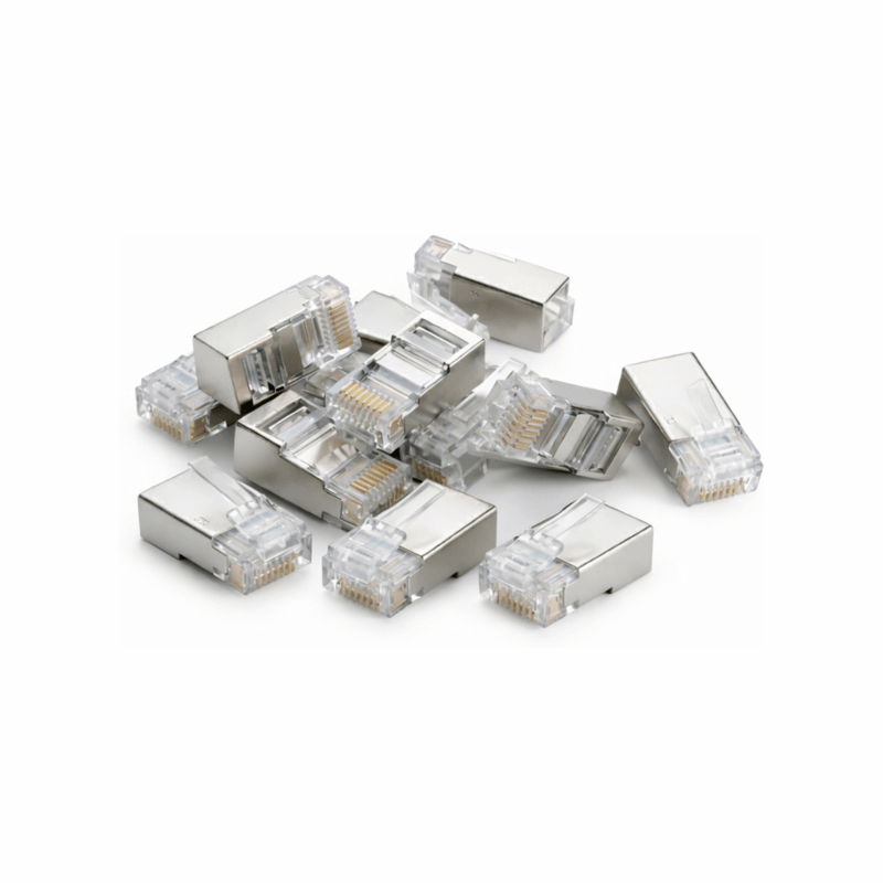 DANICOM SFTP CAT6a RJ45 Liitin - joustavalle ytimelle - 10 kpl