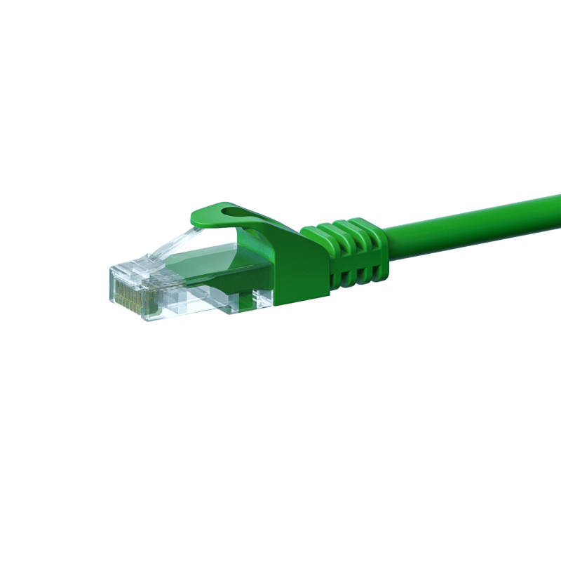 UTP CAT5e patch-kaapeli 5m vihreä - 100% kuparia