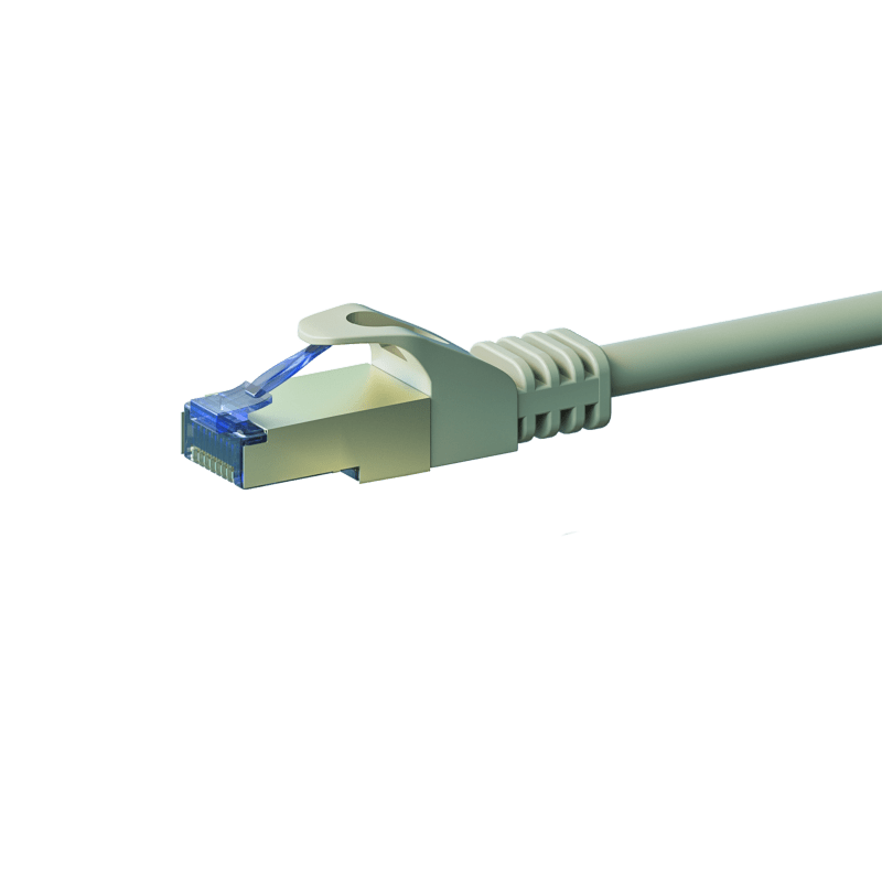 CAT6a S/FTP (PIMF) patch-kaapeli 2m harmaa